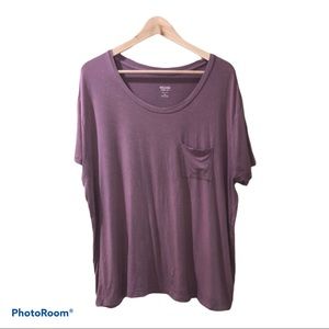 MOSSIMO SUPPLY• Mauve Tshirt
